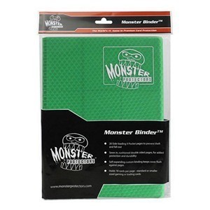 Monster: 9-Pocket Binder (Green)