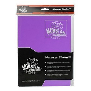 Monster: 9-Pocket Binder (Coral Purple)