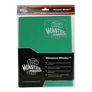 Monster: 9-Pocket Binder (Emerald Green)