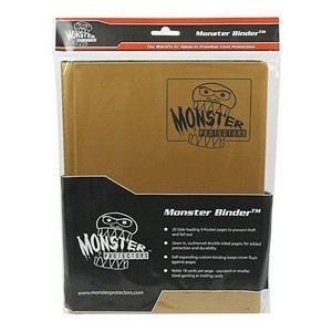 Monster: 9-Pocket Binder (Gold)