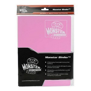 Monster: 9-Pocket Binder (Light Pink)