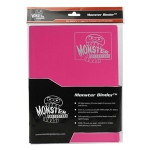 Monster: 9-Pocket Binder (Pink)