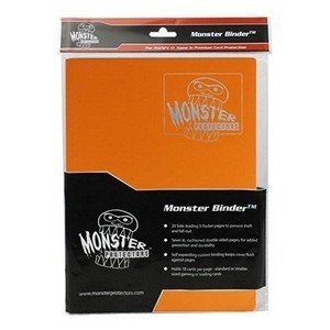Monster: 9-Pocket Binder (Orange)
