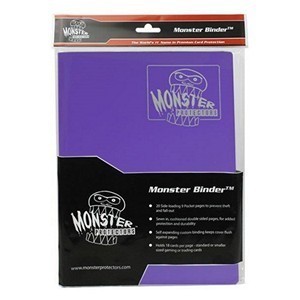 Monster: 9-Pocket Binder (Purple)