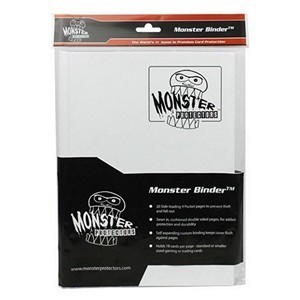 Monster: 9-Pocket Binder (White)