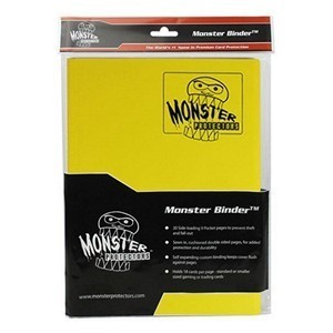 Monster: 9-Pocket Binder (Yellow)
