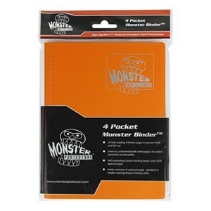 Monster: 4-Pocket Binder (Orange)