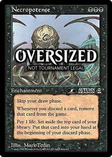 Necropotence Card Front