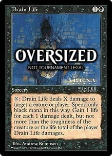 Drain Life Card Front