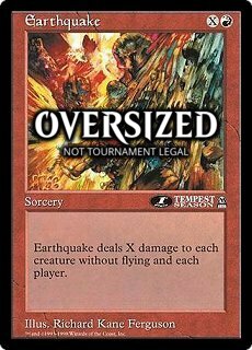 Earthquake Card Front