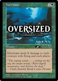 Hurricane Card Front