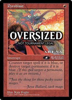 Pyroblast (vers. 2) Card Front