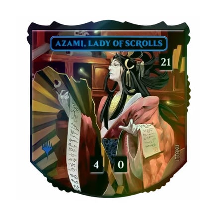 Azami, Lady of Scrolls Relic Token (Foil)