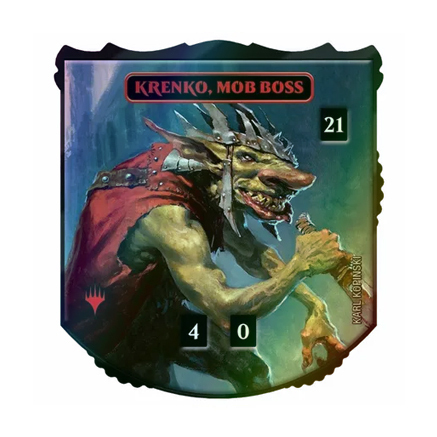 Krenko, Mob Boss Relic Token (Foil)