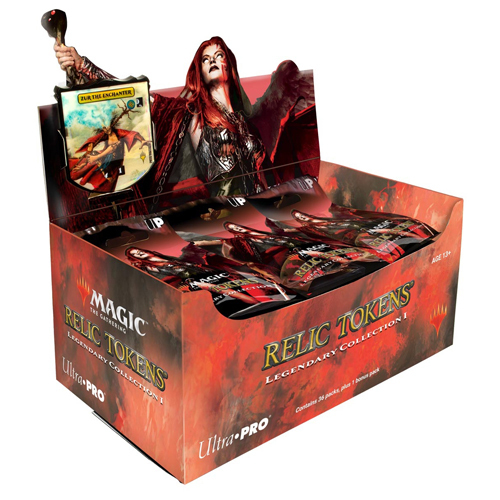 Box di buste di Relic Tokens: Legendary Collection