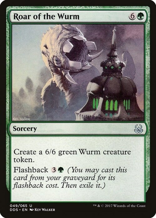 Roar of the Wurm Card Front