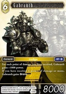 Gabranth (1-098) Card Front