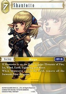 Shantotto Card Front
