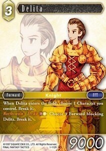 Delita Card Front