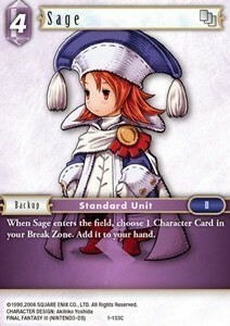 Sage (1-133) Card Front