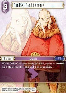Duke Goltana (1-134) Card Front