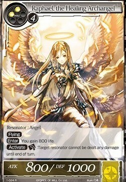 Raphael, the Healing Archangel Card Front