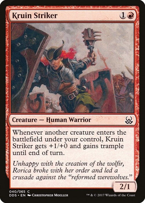 Kruin Striker Card Front