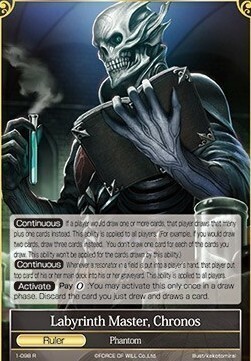 Labyrinth Master, Chronos Card Front
