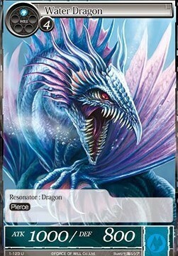 Water Dragon Card Front