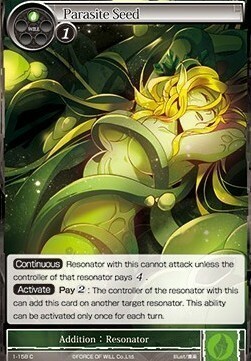 Parasite Seed Card Front