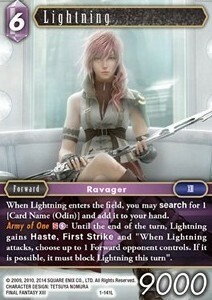 Lightning (1-141) Card Front