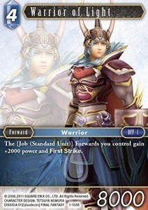 Warrior of Light (1-155) Card Front