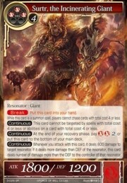 Surtr, the Incinerating Giant