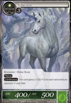 Unicorno Card Front
