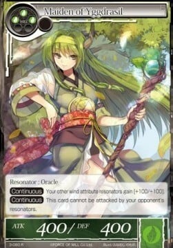 Maiden of Yggdrasil Card Front