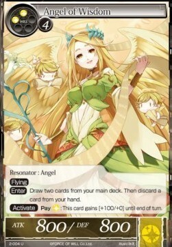 Angel of Wisdom Card Front