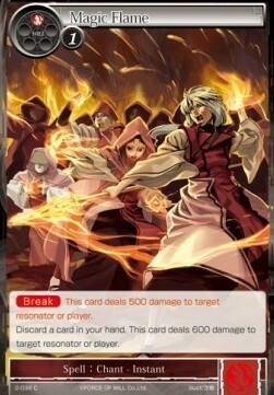Magic Flame Card Front