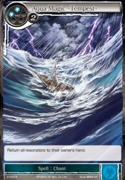 Aqua Magic -Tempest- Card Front