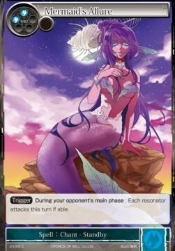 Mermaid's Allure Card Front