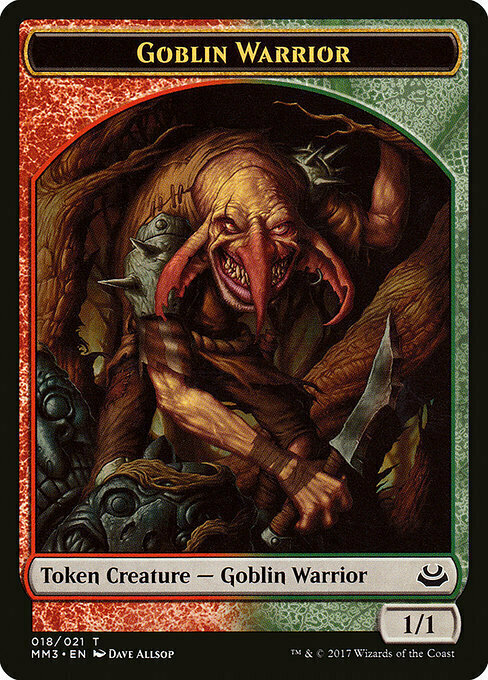 Goblin Warrior Card Front