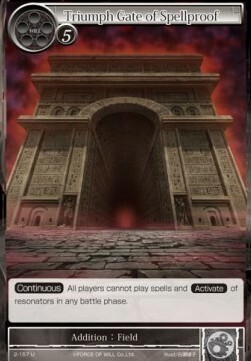 Triumph Gate of Spellproof Card Front