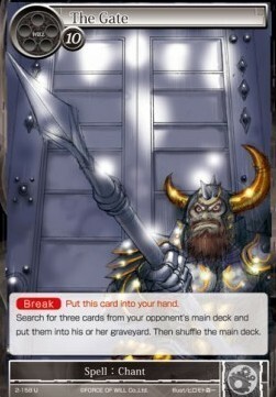 The Gate Card Front