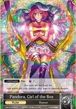 Pandora, Girl of the Box // Pandora of Light Card Front