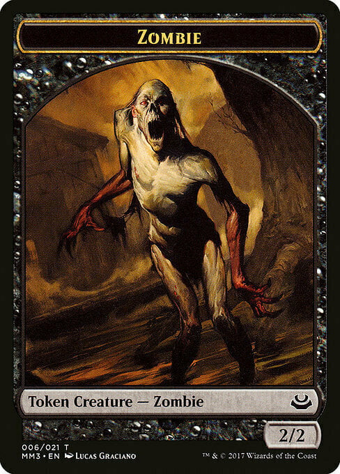 Zombie Card Front