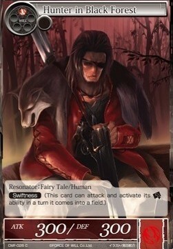 Hunter in Black Forest Card Front