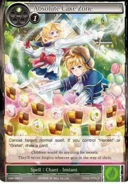Absolute Cake Zone Card Front