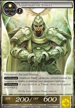 Guardiano della Torre Card Front