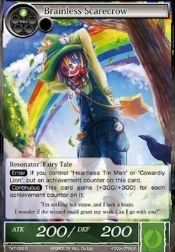 Brainless Scarecrow Card Front