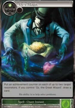 Oz's Magic Card Front