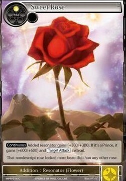 Sweet Rose Card Front